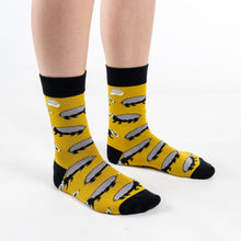 Load image into Gallery viewer, BADGER BAMBOO SOCKS - HEDGY SOCKS
