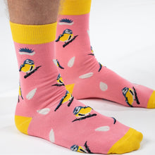 Load image into Gallery viewer, BLUE TIT BAMBOO SOCKS - HEDGY SOCKS
