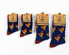 Load image into Gallery viewer, FAMILY BAMBOO SOCKS | CHICKEN - HEDGY SOCKS
