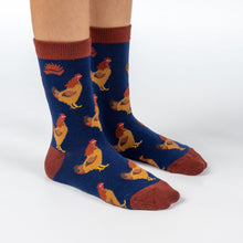Load image into Gallery viewer, FAMILY BAMBOO SOCKS | CHICKEN - HEDGY SOCKS
