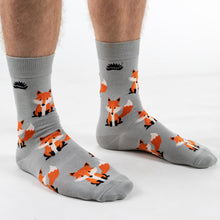 Load image into Gallery viewer, FAMILY BAMBOO SOCKS | FOX - HEDGY SOCKS
