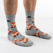 Load image into Gallery viewer, FOX BAMBOO SOCKS - HEDGY SOCKS
