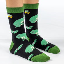 Load image into Gallery viewer, FROG KIDS BAMBOO SOCKS - HEDGY SOCKS
