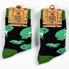 Load image into Gallery viewer, FROG KIDS BAMBOO SOCKS - HEDGY SOCKS
