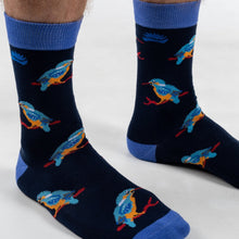 Load image into Gallery viewer, KINGFISHER BAMBOO SOCKS - HEDGY SOCKS
